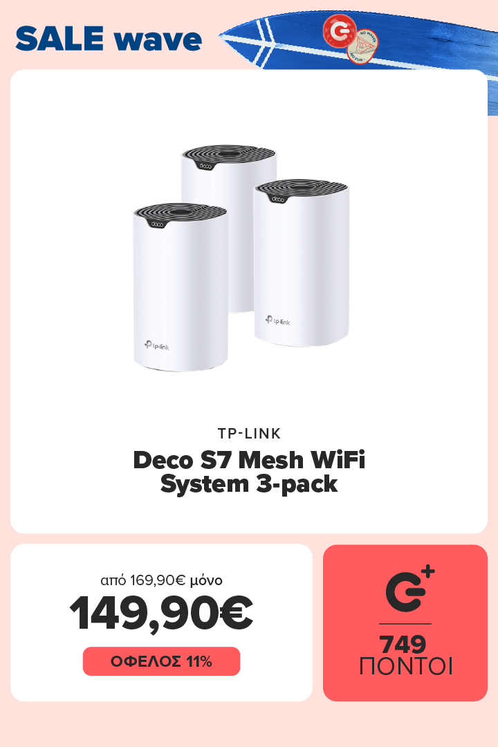 'Tp-Link Deco S7 Mesh WiFi System 3-pack